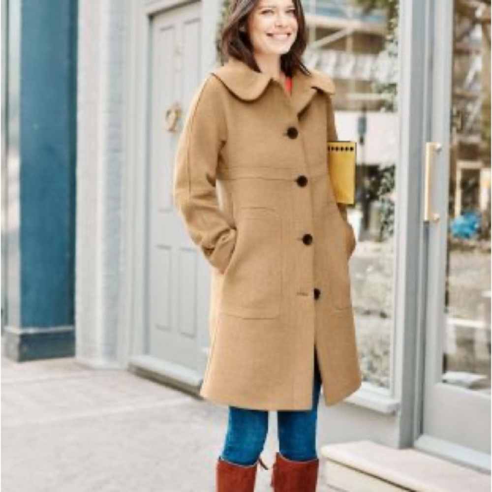 Via Spiga Cashmere Car Coat